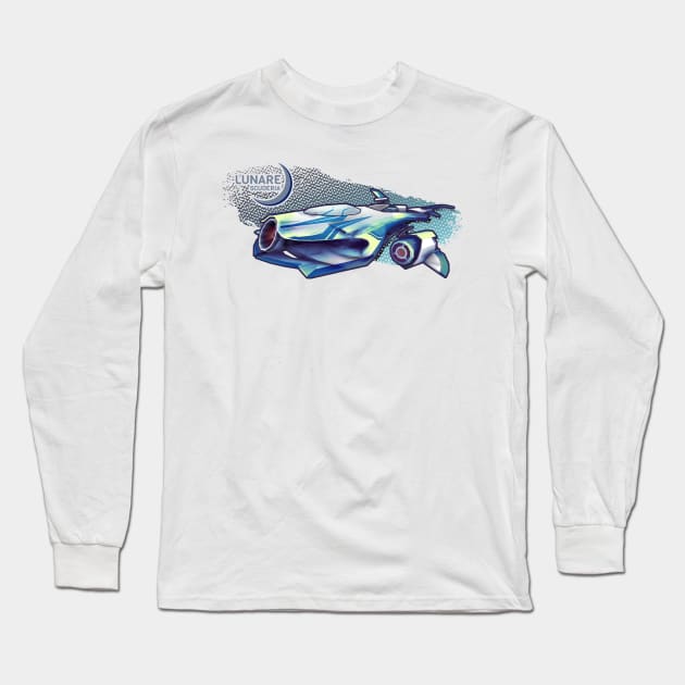 Redout - Graphic Lunare Scuderia Long Sleeve T-Shirt by 34bigthings